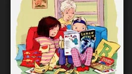 Boken Förstagluttarna finns i tre versioner. A, B och C.