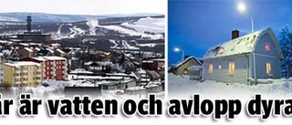 Vatten och avlopp är dyrast i Kiruna