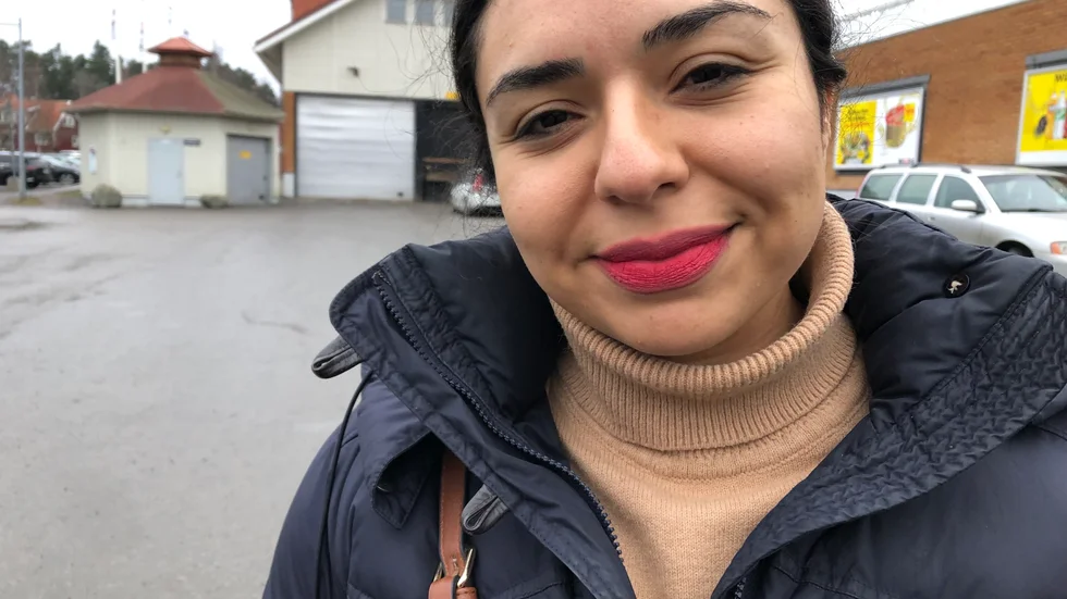 "Mitt område är lugnt och fint", säger Yasmine Sabah, som flyttade till Märsta i höstas.