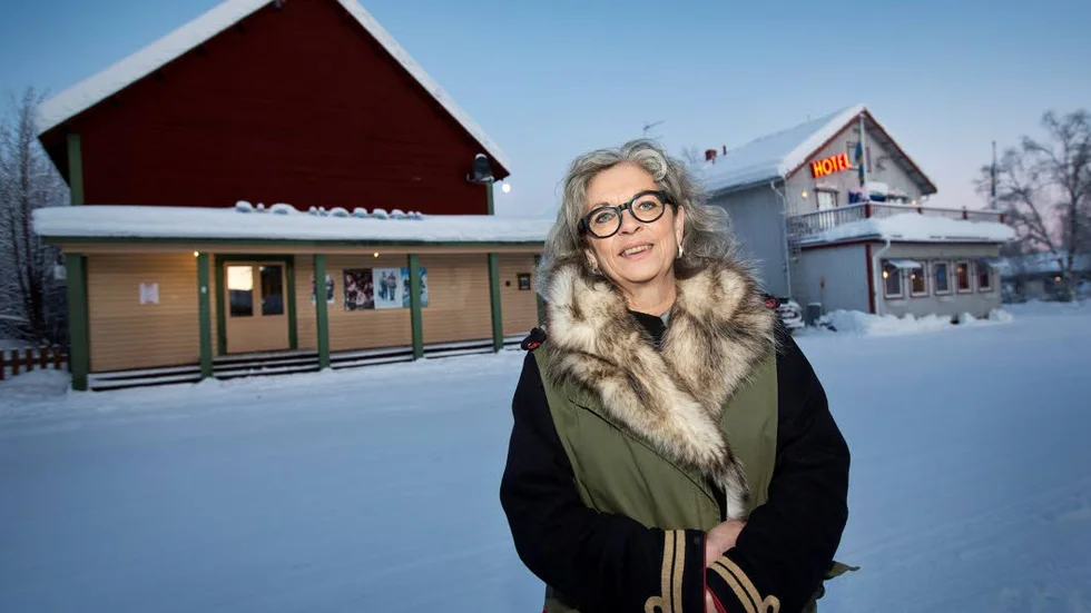 Planer. Katrin Bagge ser fram emot att driva Hotel Akerlund och Bio Norden. Redan i mars ska renoveringen av hotellet börja.