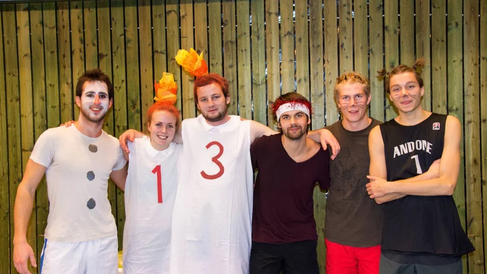 Arrangörer. Blai Rigau Heras, Jenny Berglund, Rasmus Augustsson, Max Larsson, Patrik Nilsson och Andreas Wanland.