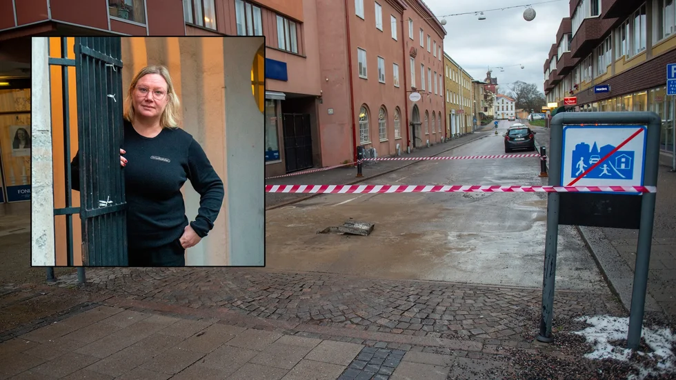"Vi vet hur vi ska hantera sådana här ärenden när det händer någonting", säger Innovitaskolans rektor, Lotta Bartosch, om vattenläckan.