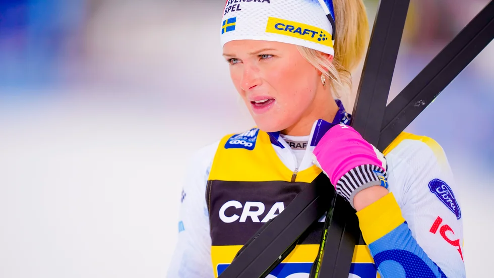 Frida Karlssons varumärke lär få sig ett lyft efter Tour de Ski-segern. Arkivbild.