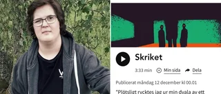Jeanettes skräckupplevelse kom med i Creepypodden