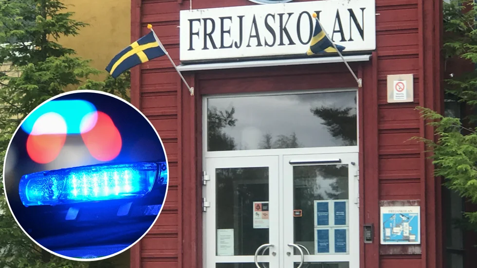 Inom loppet av en och en halv timma anlades fyra bränder på Frejaskolan i Gnesta. Polisen rubricerar händelsen som försök till mordbrand.