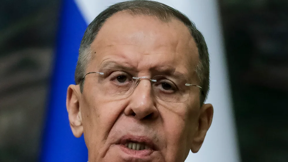 Rysslands utrikesminister Sergej Lavrov riktar historiskt laddade tirader mot EU. Arkivbild.