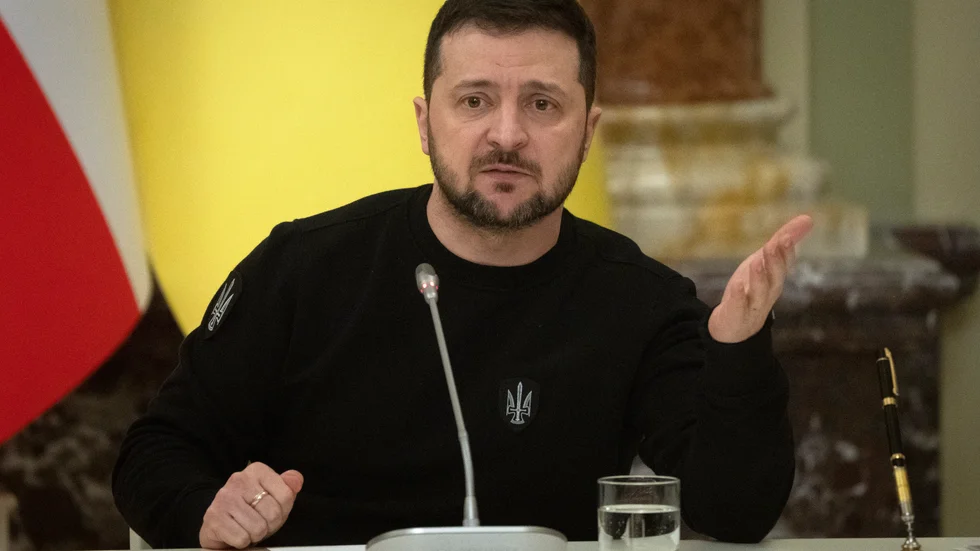 Ukrainas president Volodymyr Zelenskyj säger att den ukrainska regeringen förbereder sig inför veckans förhandlingar med EU-representanter.
