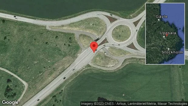 Singelolycka på väg 288