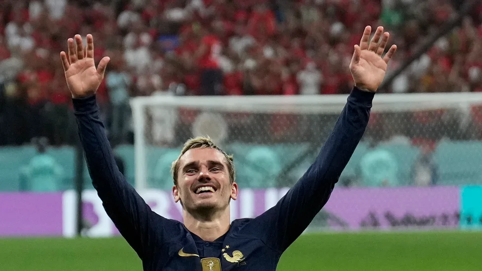 Antoine Griezmann, en av VM-slutspelets främsta spelare. Arkivbild.