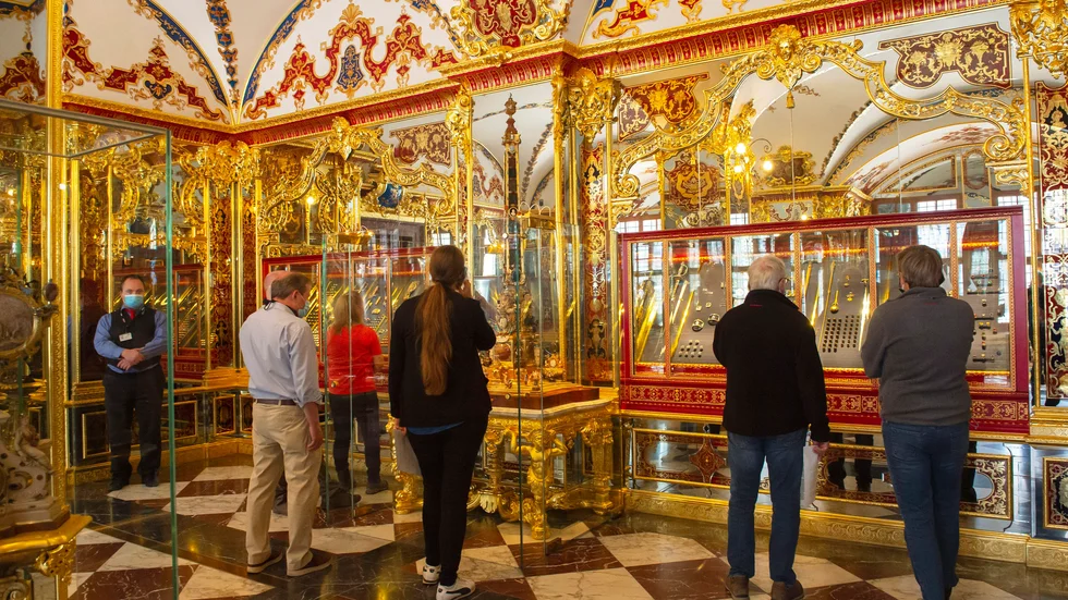 En stor del av de 1700-talsskatter som stals under en juvelkupp i Dresden har återfunnits. Arkivbild.