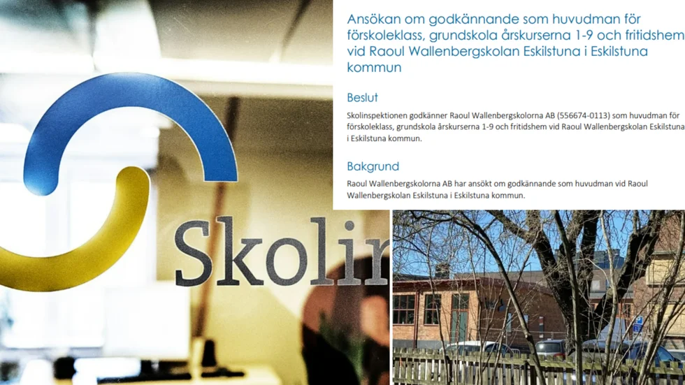 Skolinspektionen ger Raoul Wallenbergskolan rätt att öppna i Eskilstuna.