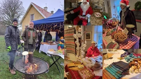 Glada försälgare