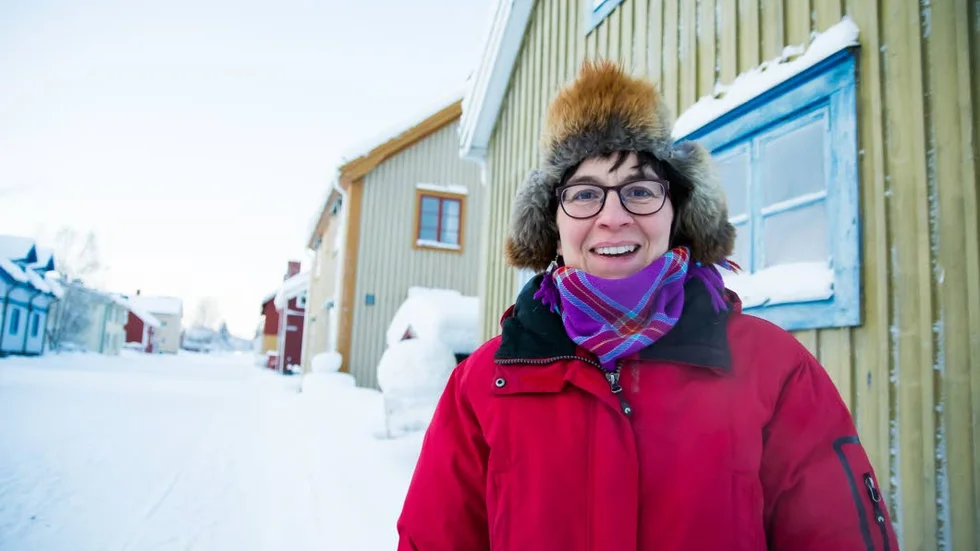 För ungdomarna. Nina Nordvall Vahlberg arrangerar festivalen MoD! på Hembygdsgården och det gamla marknadsområdet.