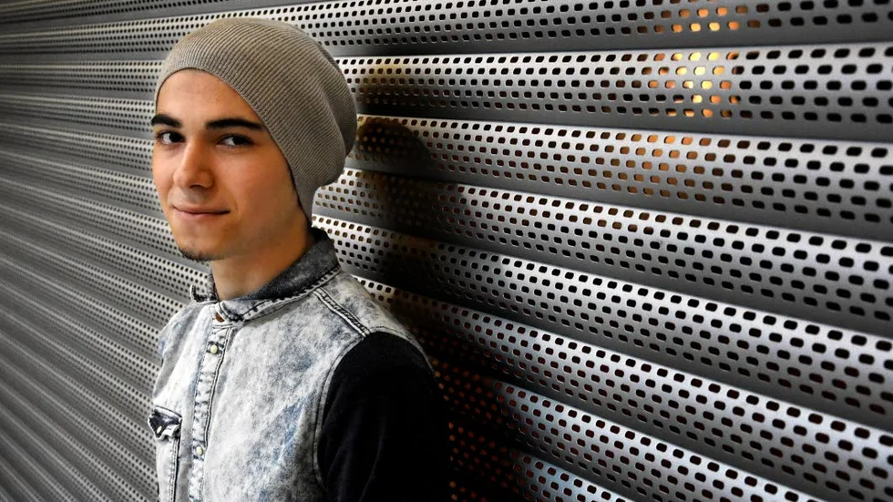 Nervös. Under lördagskvällen ska Ibrahim Nasrullayev sjunga inför hundratusentals tittare i "Talang".
