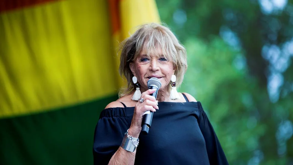 Lill-Babs var lyrisk efter framträdandet i Stadsparken som enligt arrangörerna lockade närmare 5 000 personer.