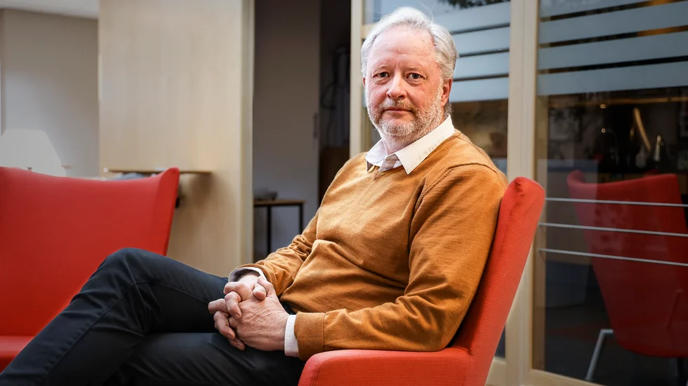 Mikael Swenson, bankchef vid Länsförsäkringar Gotland.