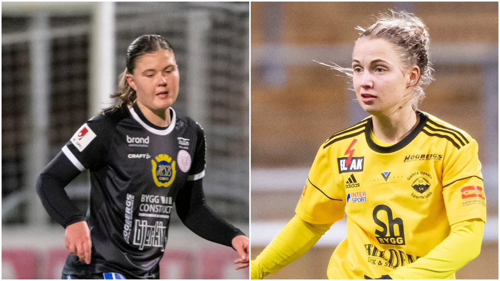 Ellen Arbman Hansing och Malin Forssner är laddade för säsongens enda derby. 