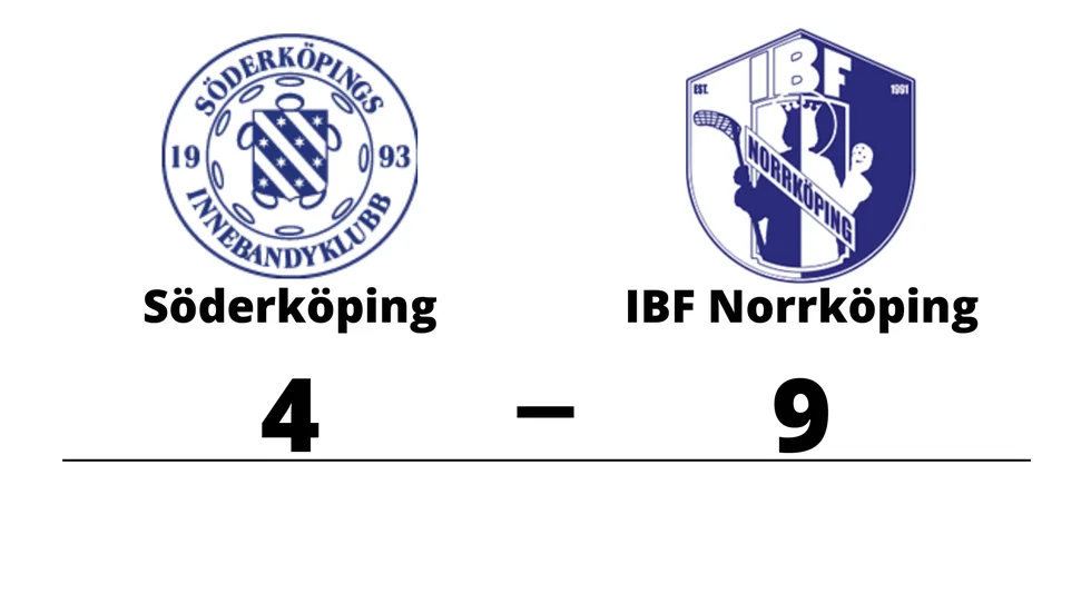 Söderköpings IBK förlorade mot IBF Norrköping