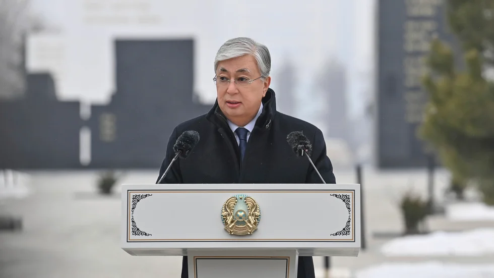 Kazakstans president Kasym-Zjomart Tokajev. Arkivbild.