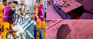 TV-kvällen i Skellefteå spårade ur – vadslagning om VM-match slutade i kaos: ”Blodet rann, rädd att han skulle förblöda”