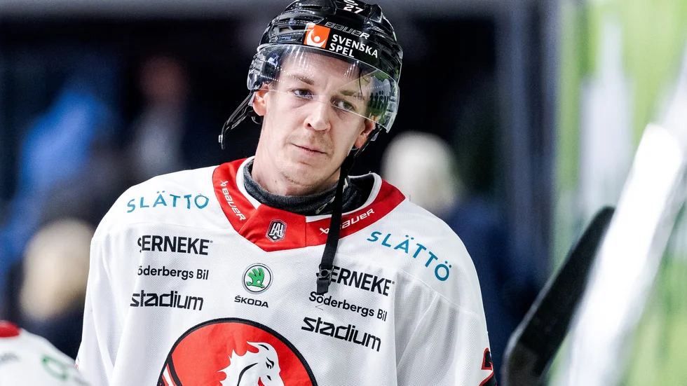 Deppigt för Sebastian Benker som ändå gjorde en bra match.