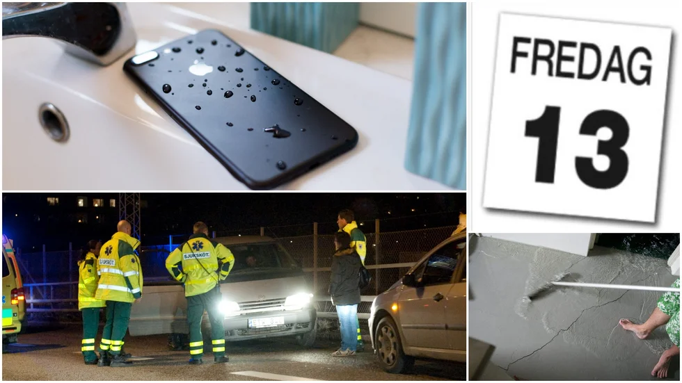 Fredag den trettonde är en skräckdag för de vidskepliga.