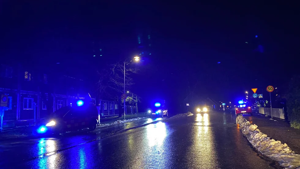 Olyckan inträffade vid 07.00-tiden på onsdagsmorgonen.