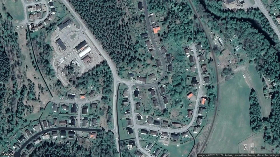 Området kring Mariebergsvägen 3