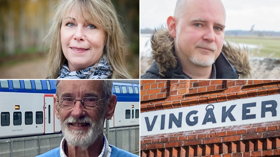 "Kommer den S-ledda oppositionen i Vingåker fortsätta sin inslagna väg med stenkastning i sitt glashus kommer många vassa glasbitar att regna", skriver Charlotte Prennfors (M), Robert Davidsson (C) och Lennart Andersson (KD). (Arkivbilder)