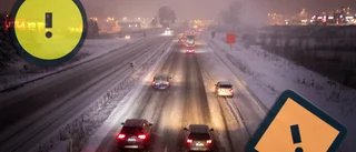 SMHI:s varning: Nytt kraftigt snöfall på väg mot Sörmland ✓Halklarm inför kvällen: "Även där det inte snöar"