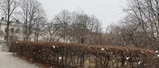 Efter värmen – snöchock över Eskilstuna