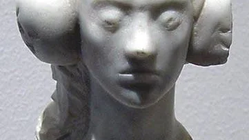 Skulptur av Diana Andersson.