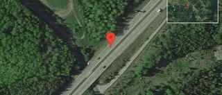 Stopp på E20 på grund av en olycka