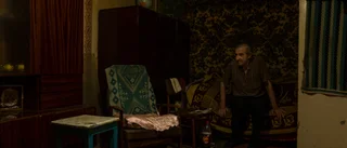 Han vägrar lämna sitt hem i östra Ukraina