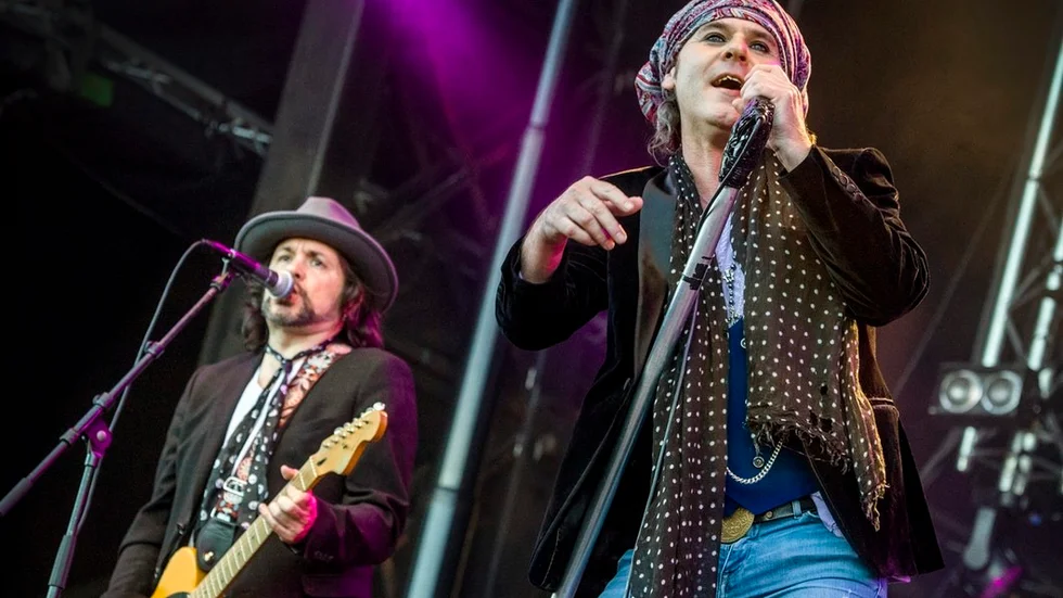 The Quireboys från en spelning på festivalen Sweden Rock i fjol.