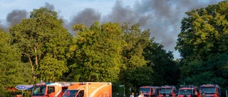 Hård kamp mot branden i Berlin