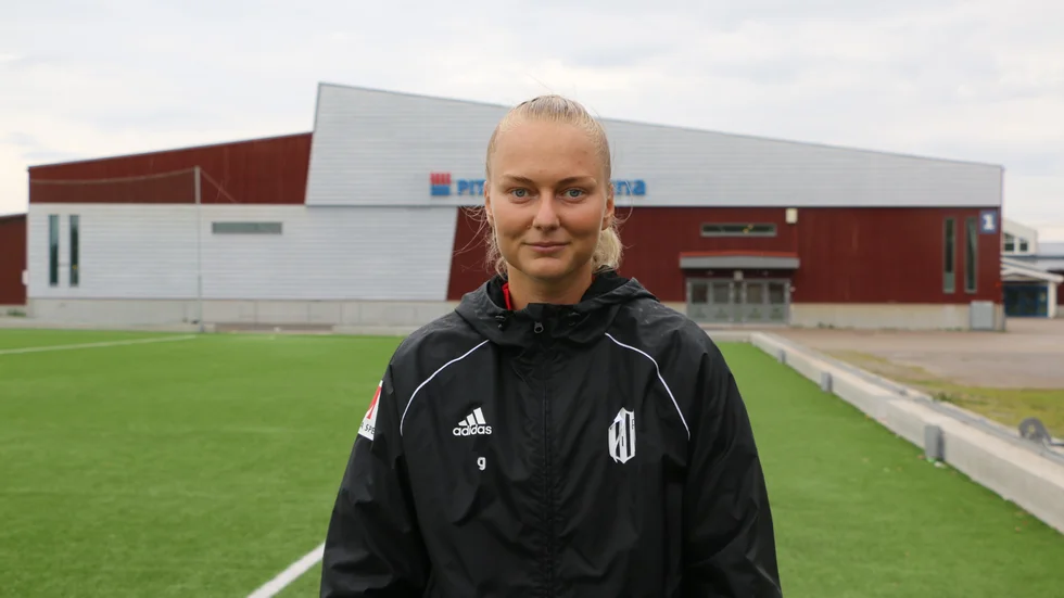 Alexandra Benediktsson är efter helgens stukning spelklar.