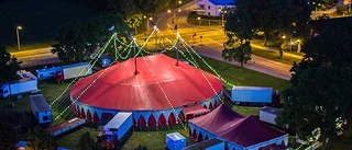 Äldsta cirkusen utan djur och clowner • "Jag vill sova gott på natten" • Kommer till Karstorp på tisdag