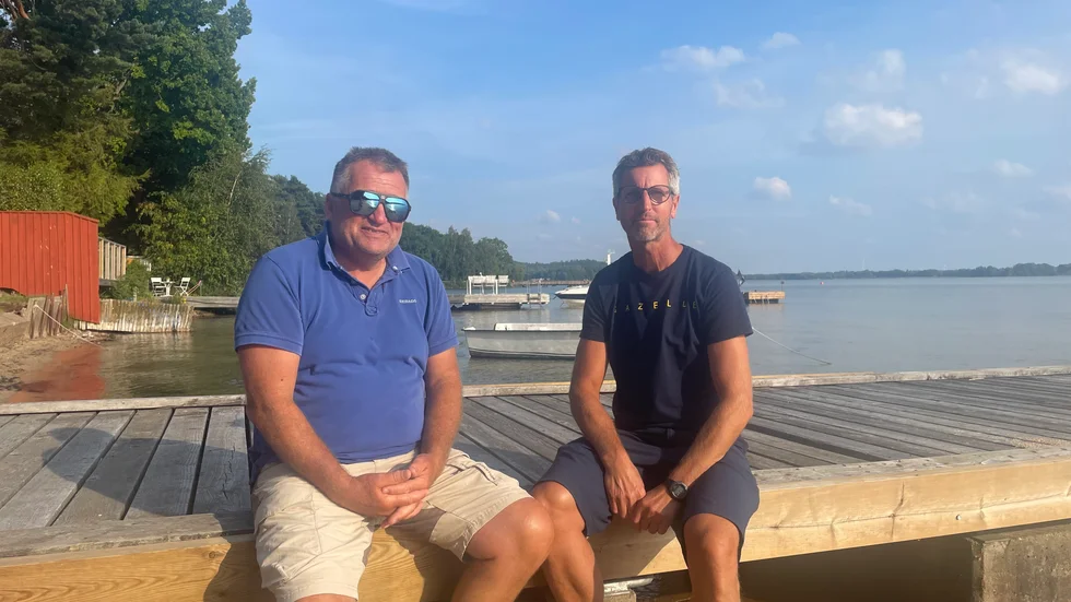 Björn Alm och Patrik Jönsson är laddade för J-SM och NM på Vättern i helgen.