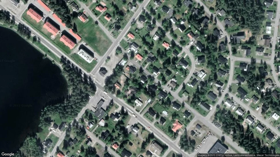 Området kring Gamla Landsvägen 38