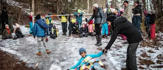 Nybbleskolan sjunger på refrängen