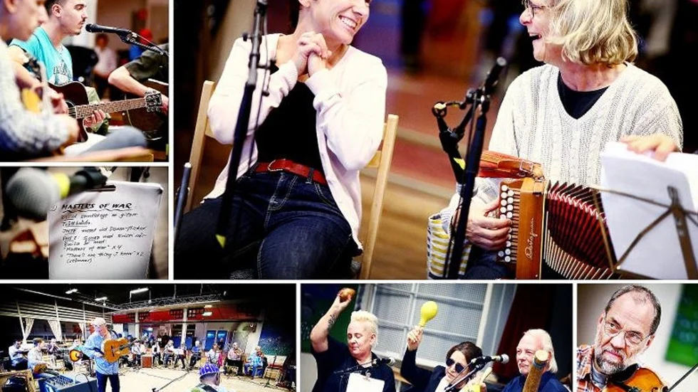Flen Världsorkester spelar på Scenkonst Sörmlands lunchkonsert den 22 februari.