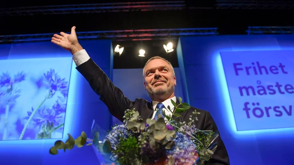 Frihet måste försvaras. Jan Björklund på Liberalernas riksmöte i helgen.