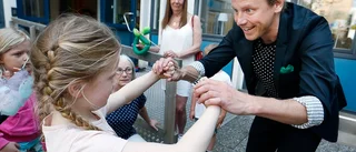 Gulliga och läskiga djur besökte sjukhusets lekterapi