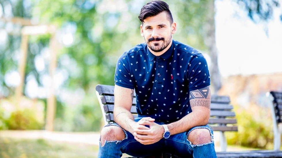 Vedran Benca gjorde två mål mot Skiljebo. Arkivbild: Ronny Falck