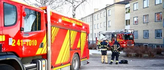 Vattenånga orsakade brandutryckning