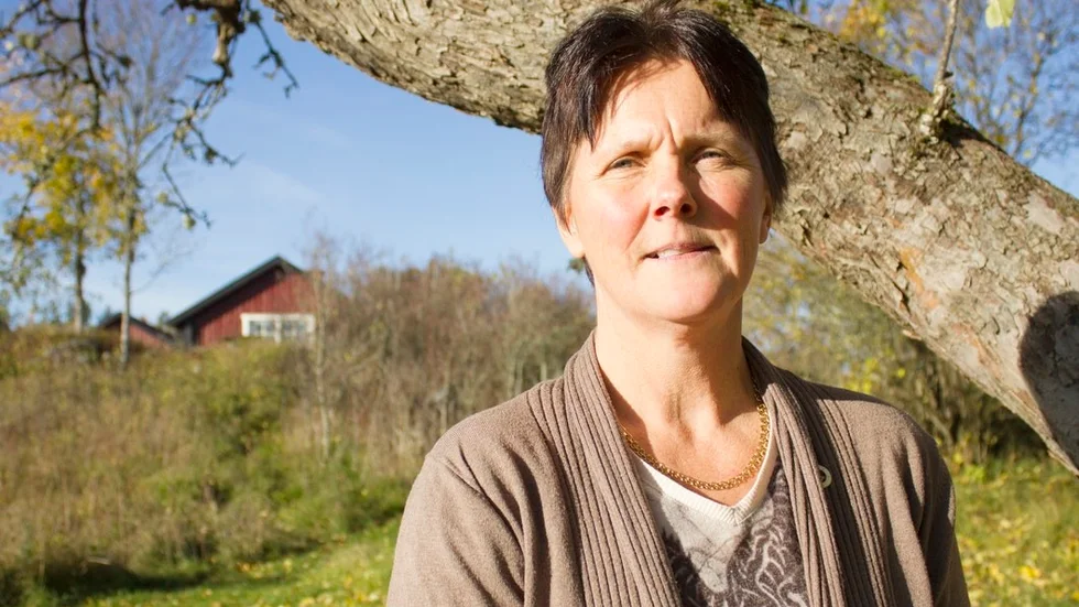 Ljusarkitekten Helena Andersson Åkerberg driver företaget Lighthouse i Sparreholm.