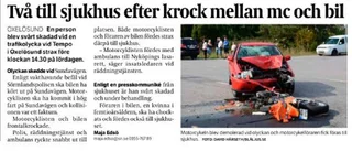 Tre år efter allvarliga MC-olyckan