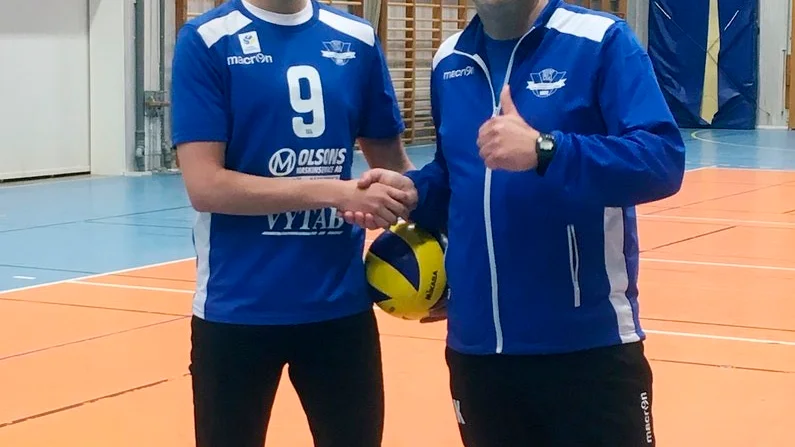 Nyförvärvet och superlöftet Marcus Torstensson är klar för VVK säsongen 2017–18 och det gläder ordförande Kenneth Karlsson som vill bygga för framtiden.