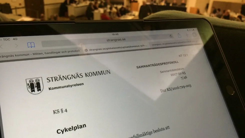 Politikerna i kommunfullmäktige var eniga om att den nya cykelplanen är en bra idé.